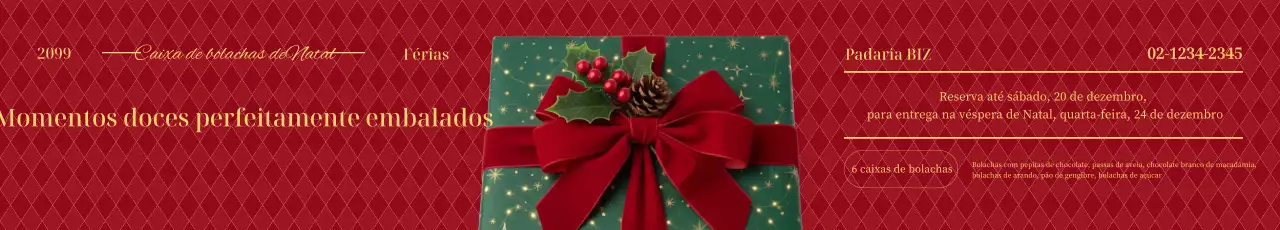 Promoção de Natal Red Premium