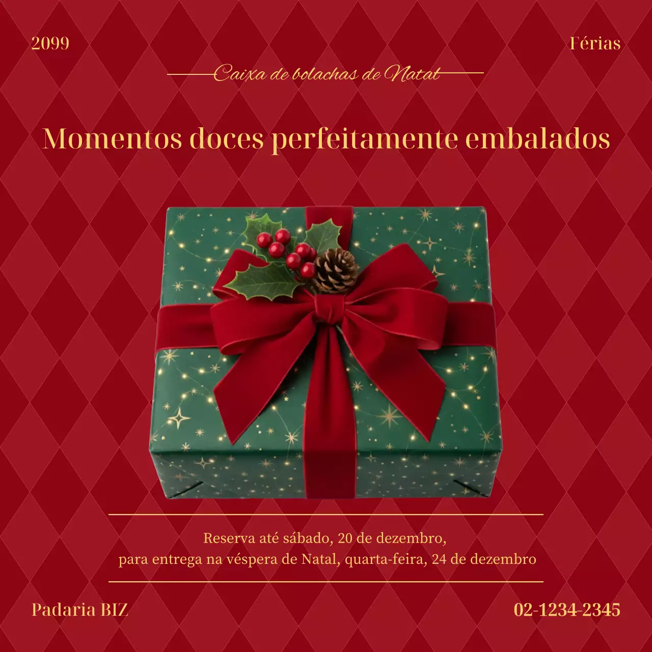 Promoção de Natal Red Premium