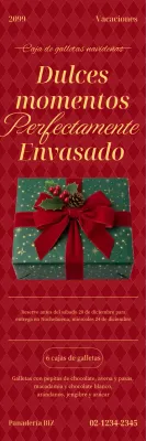 Promoción navideña Premium Roja