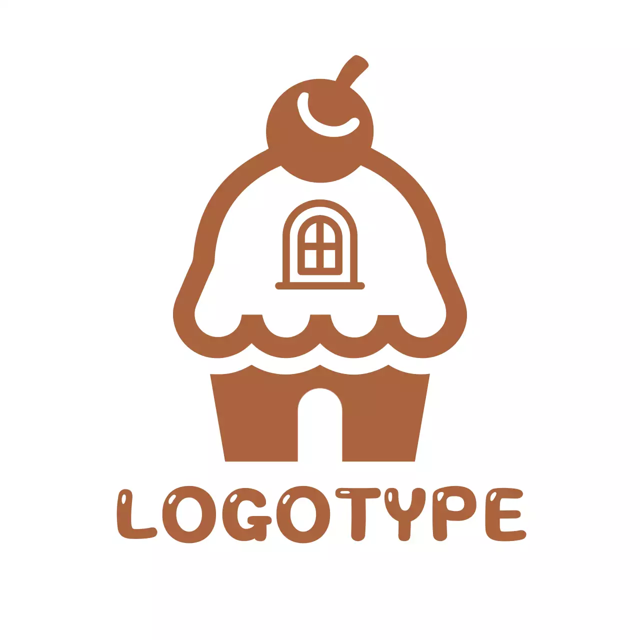 Brown Minimal Bakery Advertisement