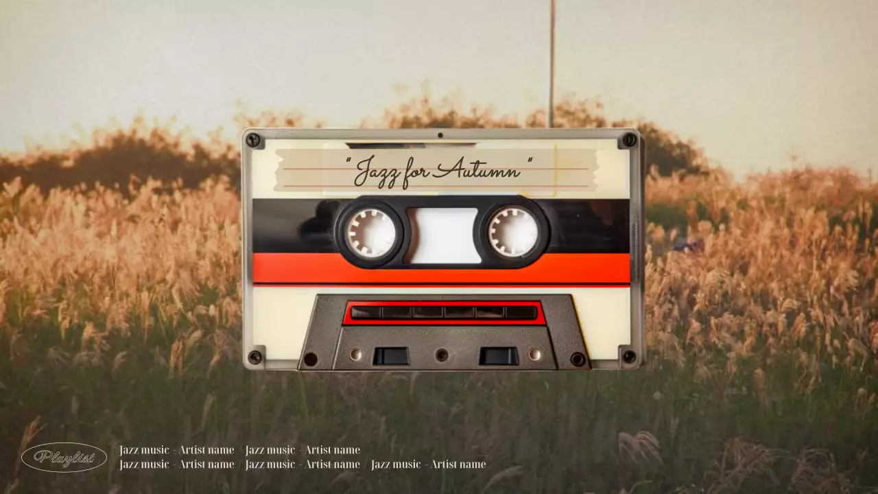 orange retro music playlist