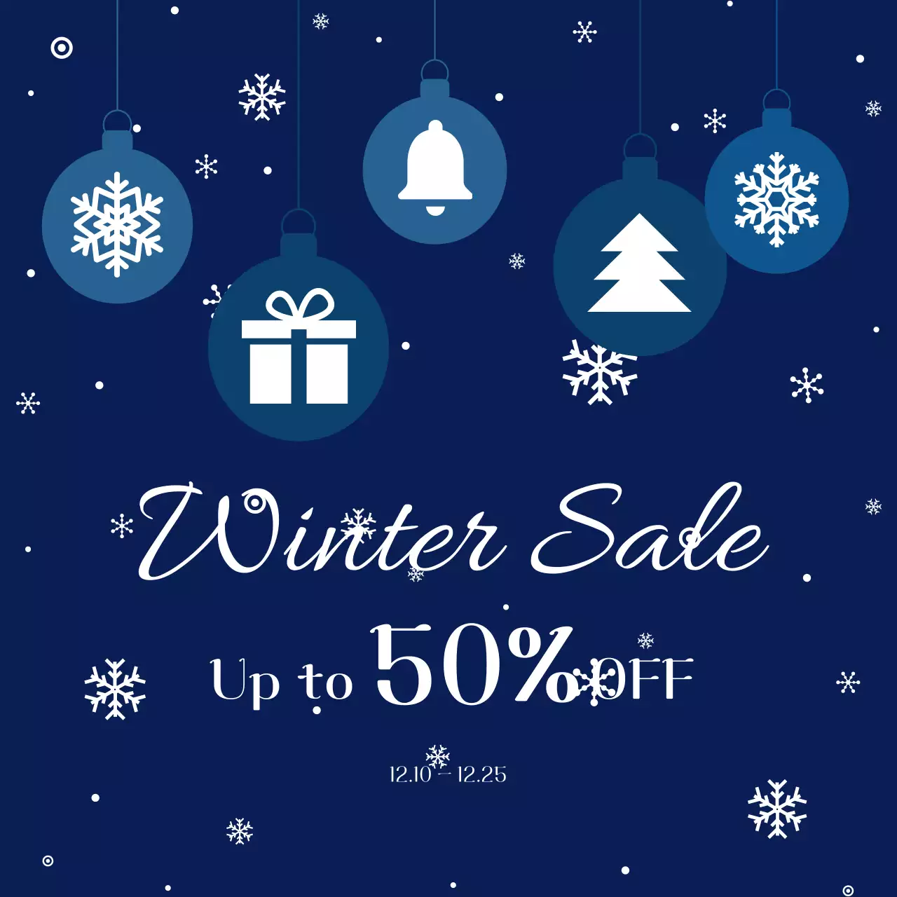 navy classic winter promotion