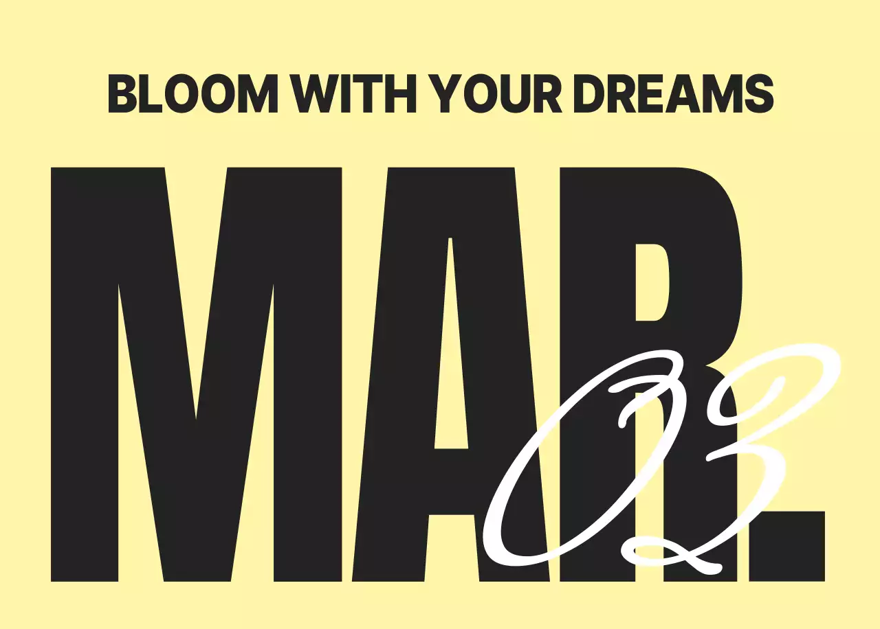 하늘색 모던 연간 계획 달력