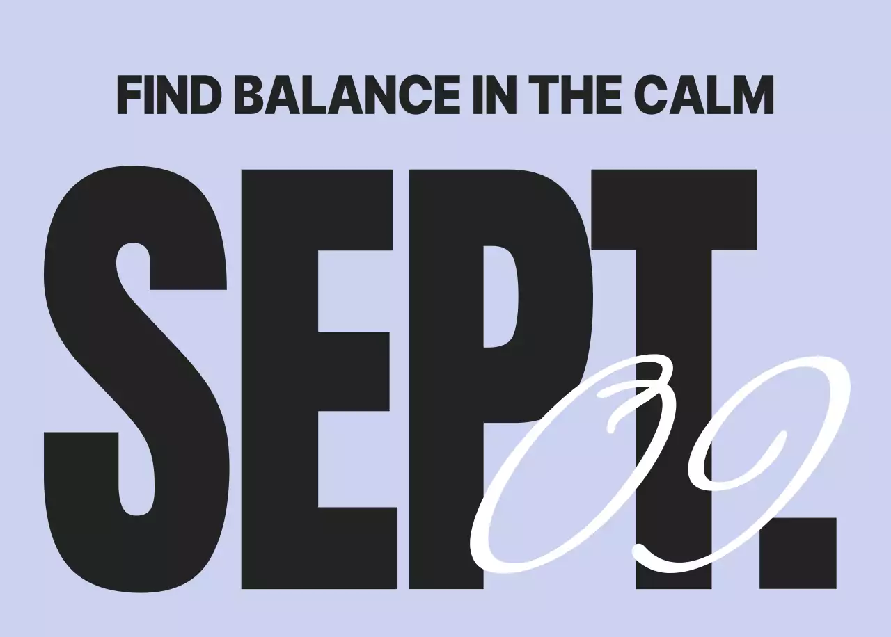 하늘색 모던 연간 계획 달력