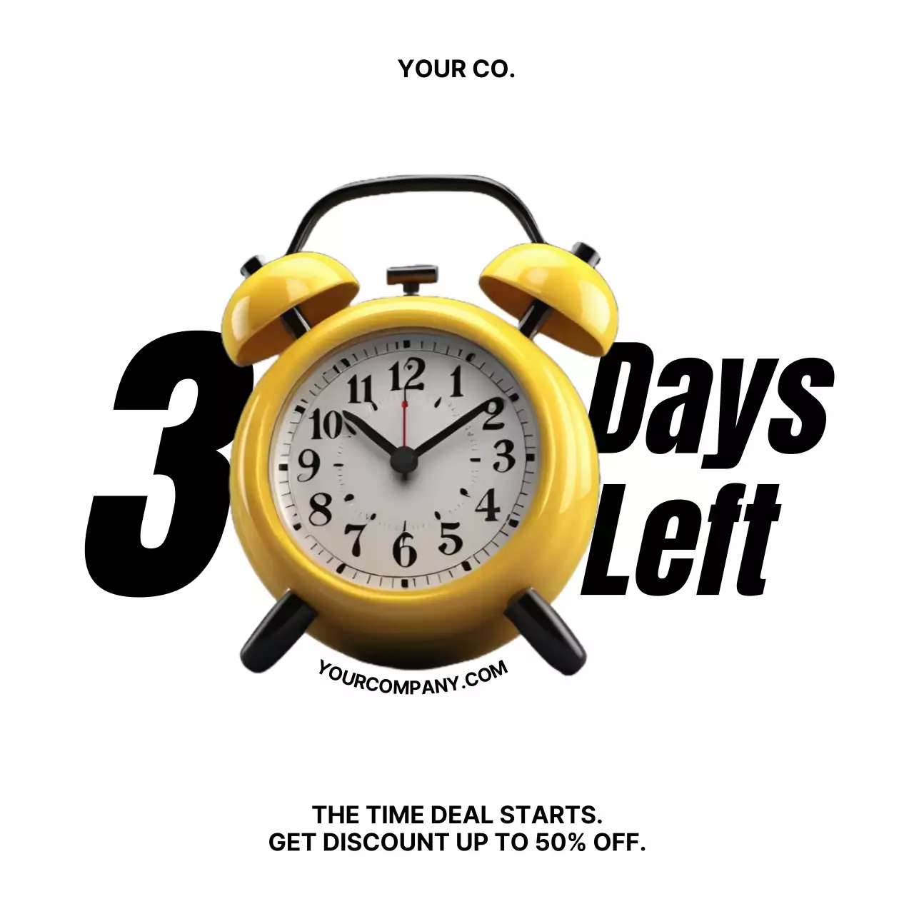 yellow bold sale advertisement