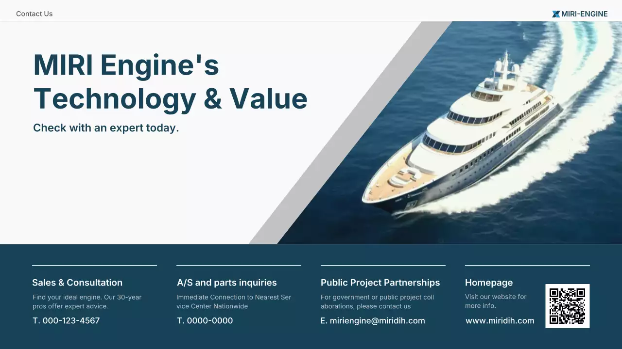 promosi kelautan profesional biru