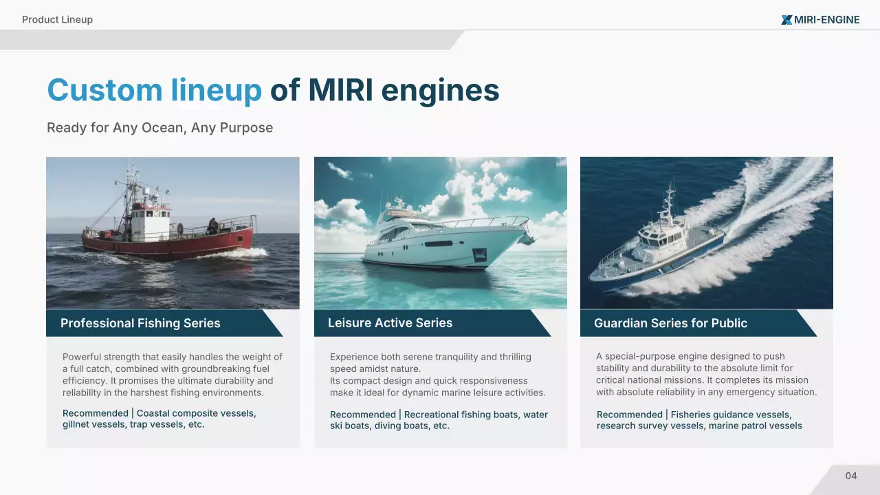 promosi kelautan profesional biru