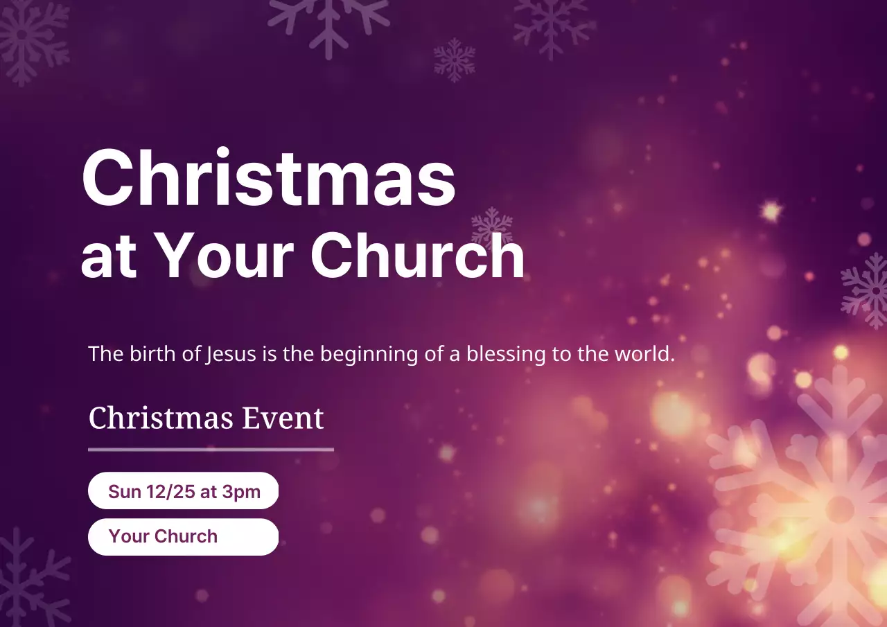 lời mời Giáng sinh lễ hội màu tím