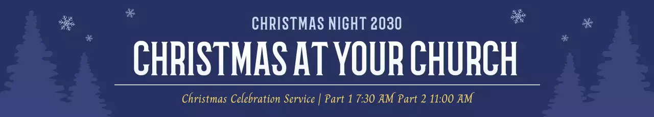 Faixa de anúncio de Natal tradicional da Marinha