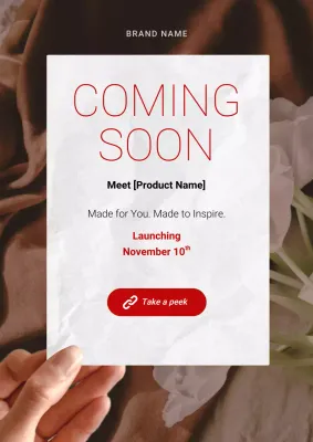 Brown Modern Product Promotion