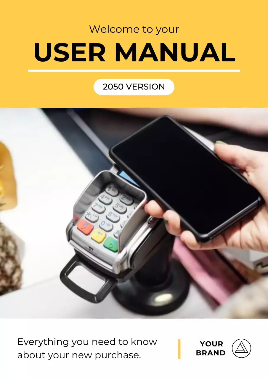 Yellow Modern User Manual Guide