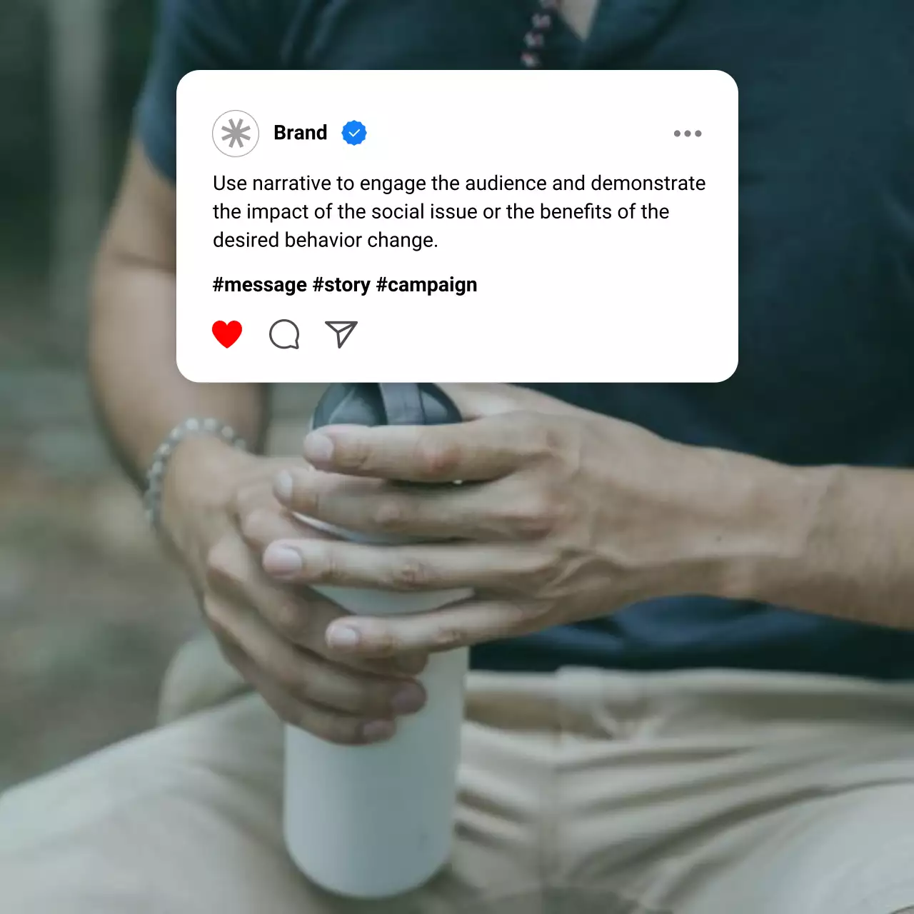 Green Modern Social Campaign Advertisement