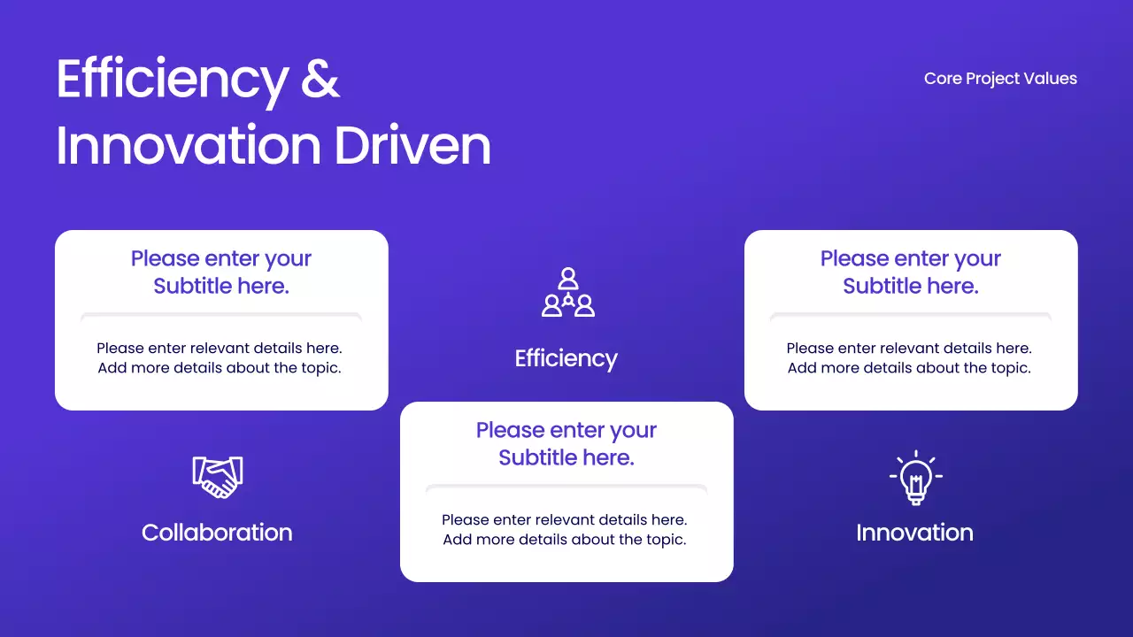 Blue Modern Business Report