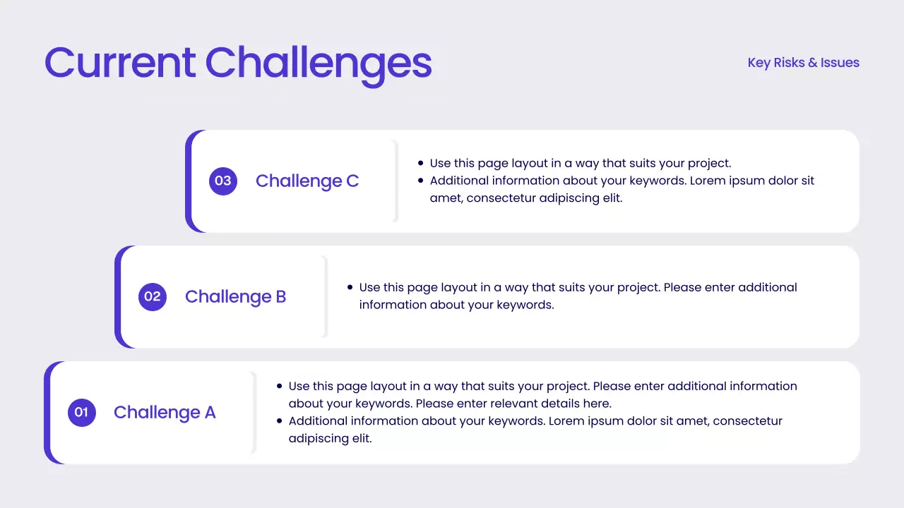 Blue Modern Business Report