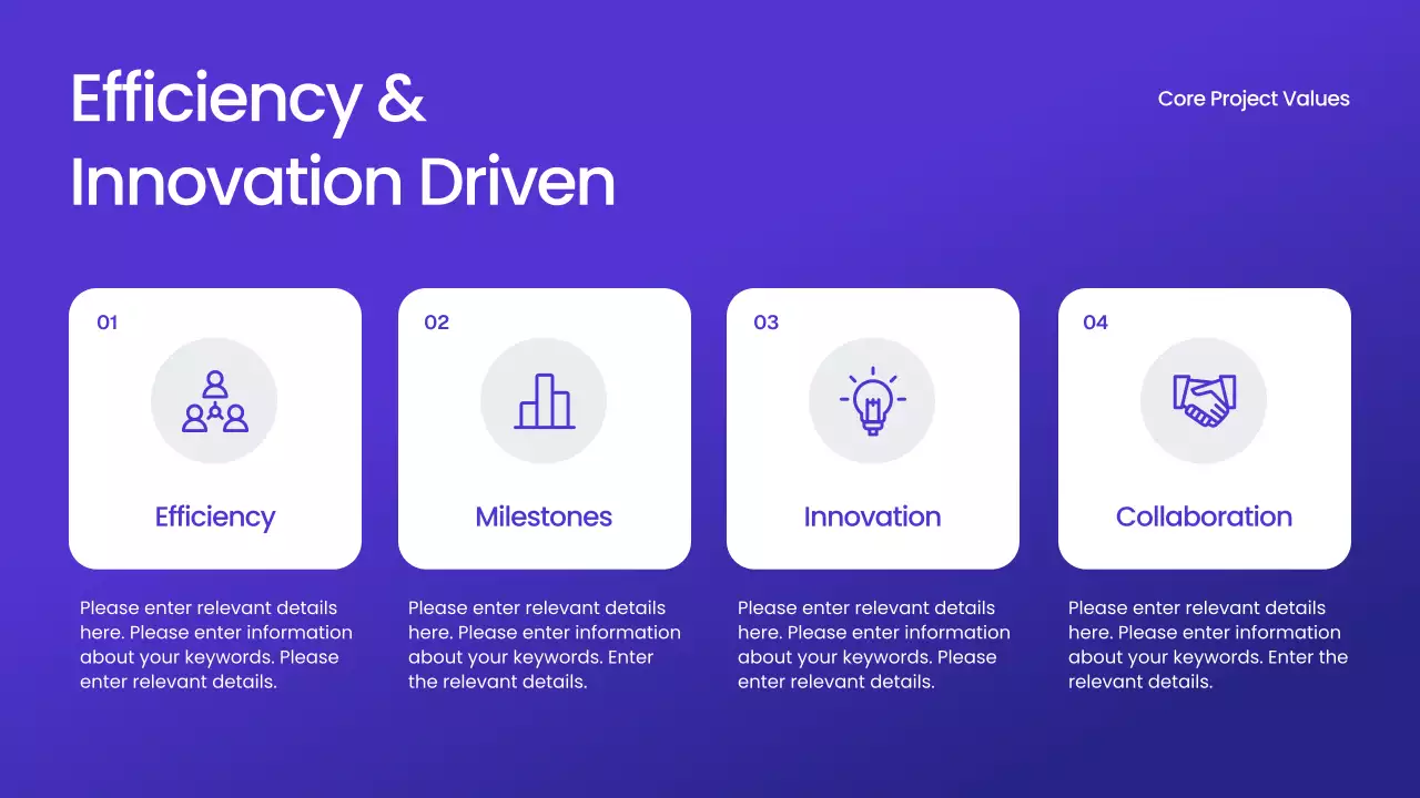 Blue Modern Business Report