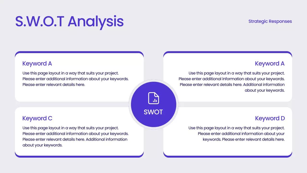 Blue Modern Business Report