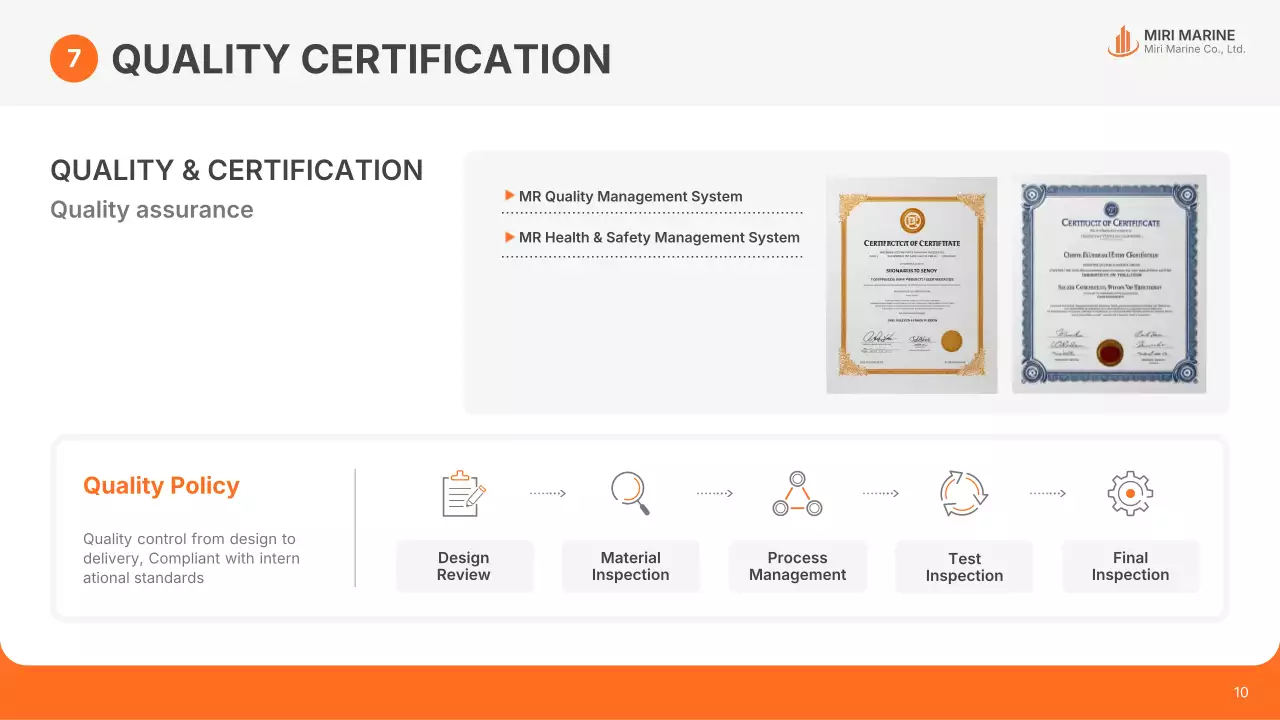 orange modern shipping promotion