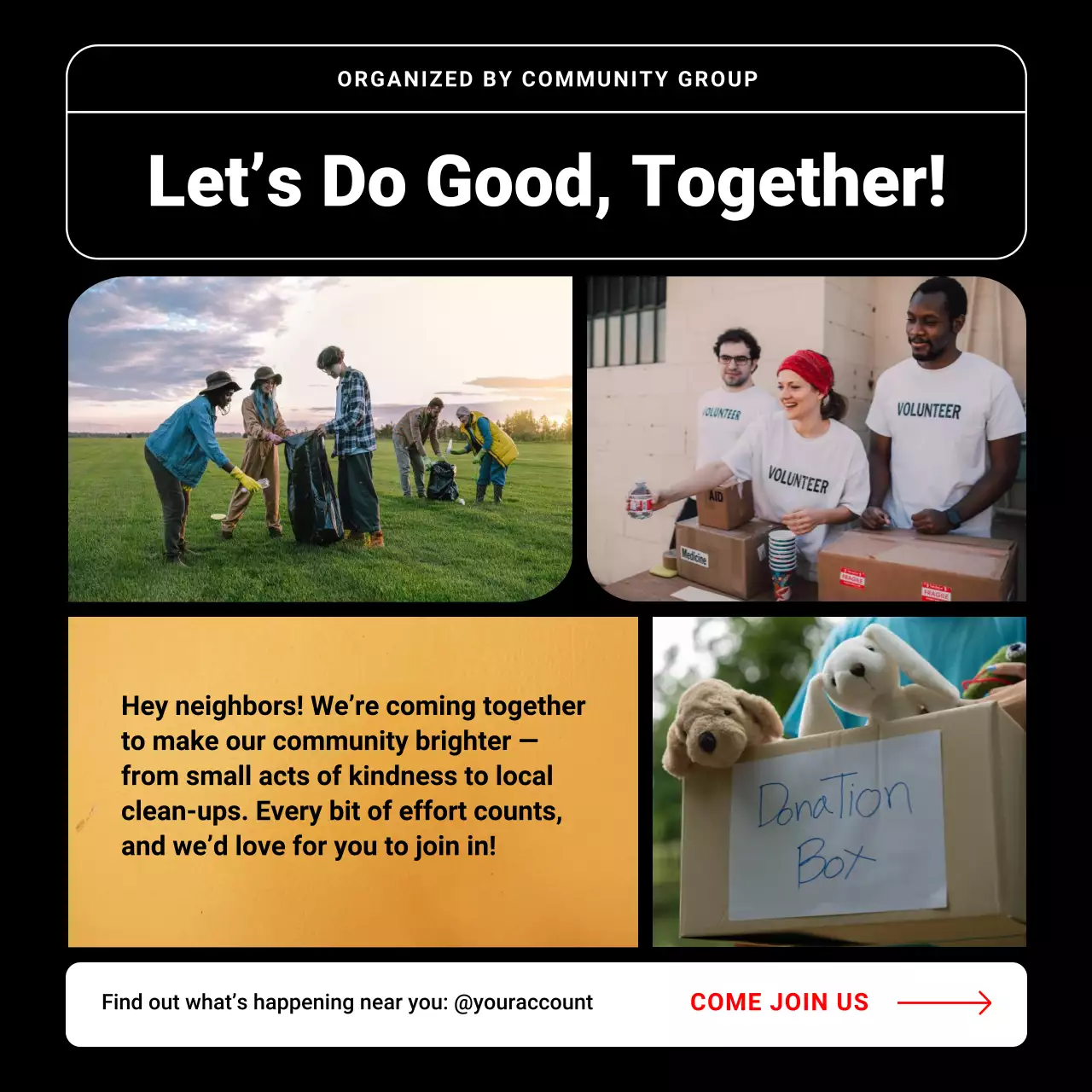 Black Modern Community Participation Announcement