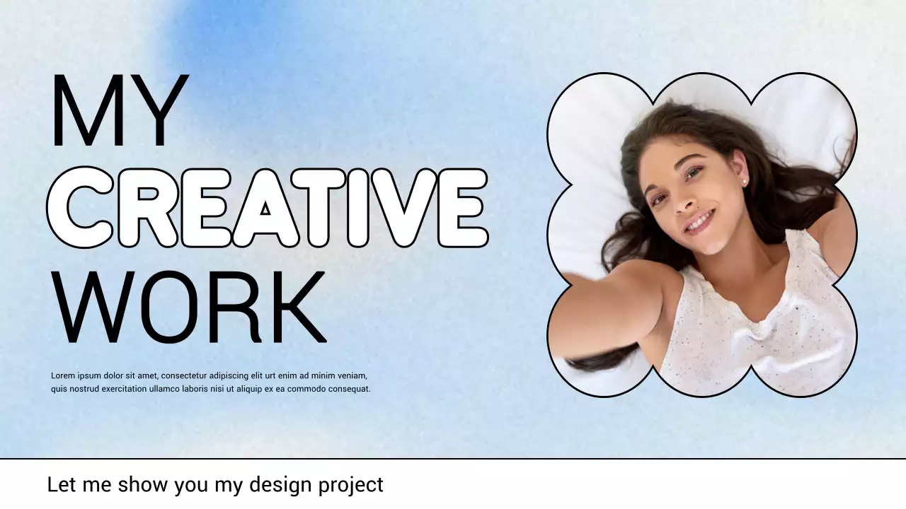 Blue Modern Creative Portfolio Presentation