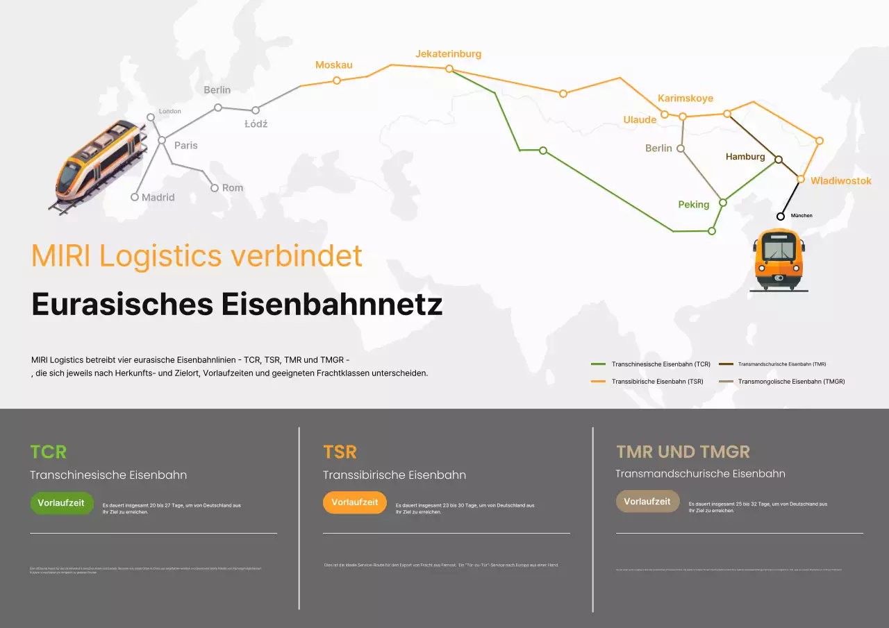 Orange Simple Eisenbahnlogistikhandbuch