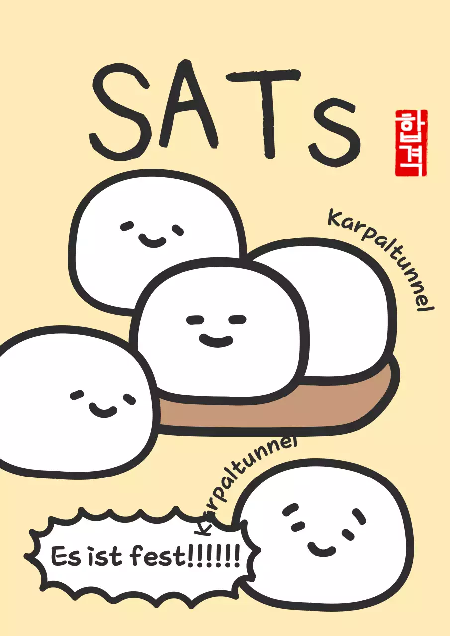 Beige Baby jubelt über die College-Aufnahmeprüfung