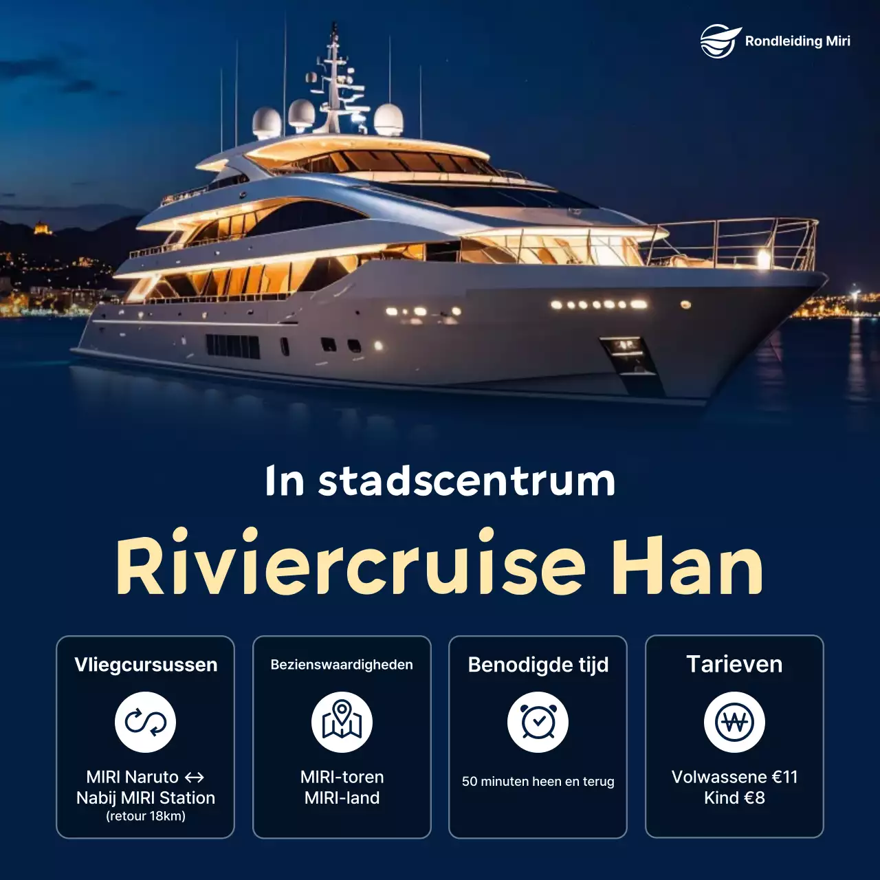 Blue Modern Cruise-reisgids