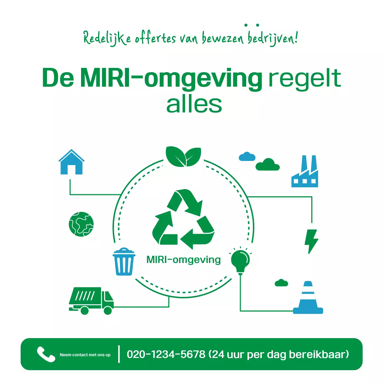 Groene Eenvoudige Omgevingsgids