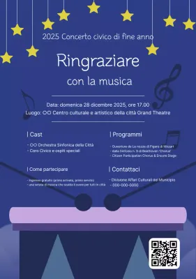 Guida ai concerti Blue Modern