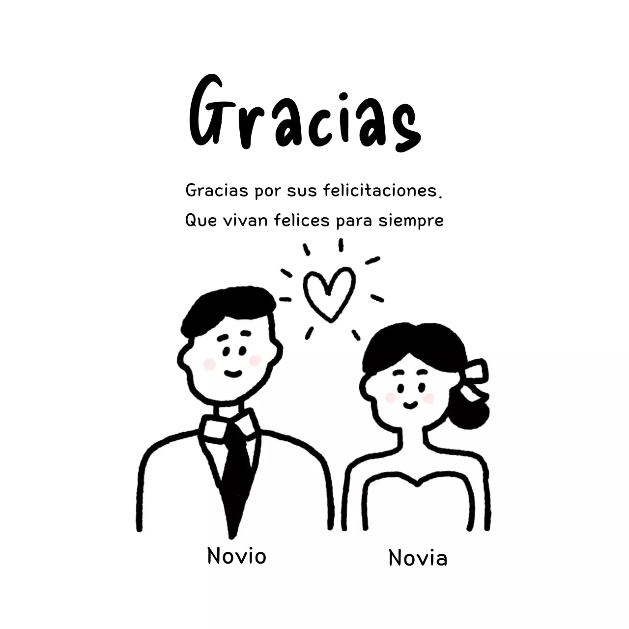 Recuerdos de boda sencillos en blanco y negro