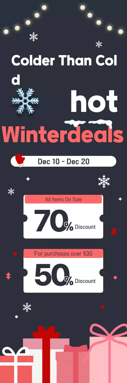 Liquidação de inverno azul marinho