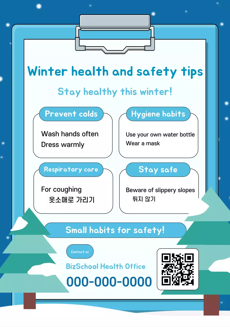 Các biện pháp phòng ngừa an toàn của Blue Clean