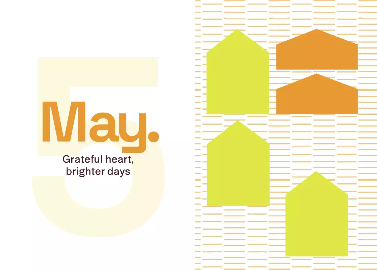 Kalender Modern Kuning Kalender