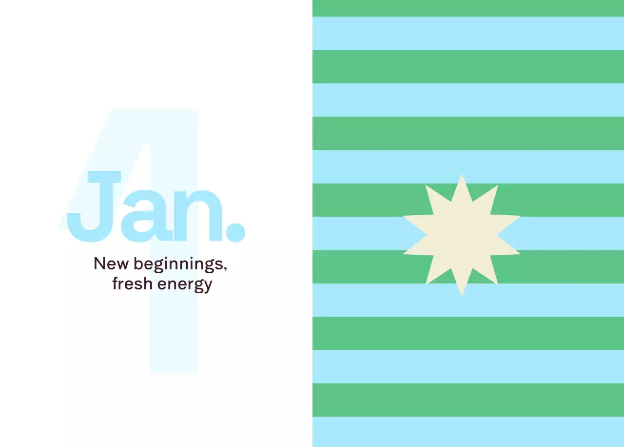 Kalender Modern Kuning Kalender