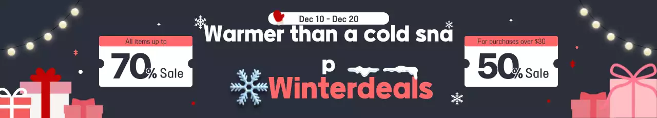 Liquidação de inverno azul marinho