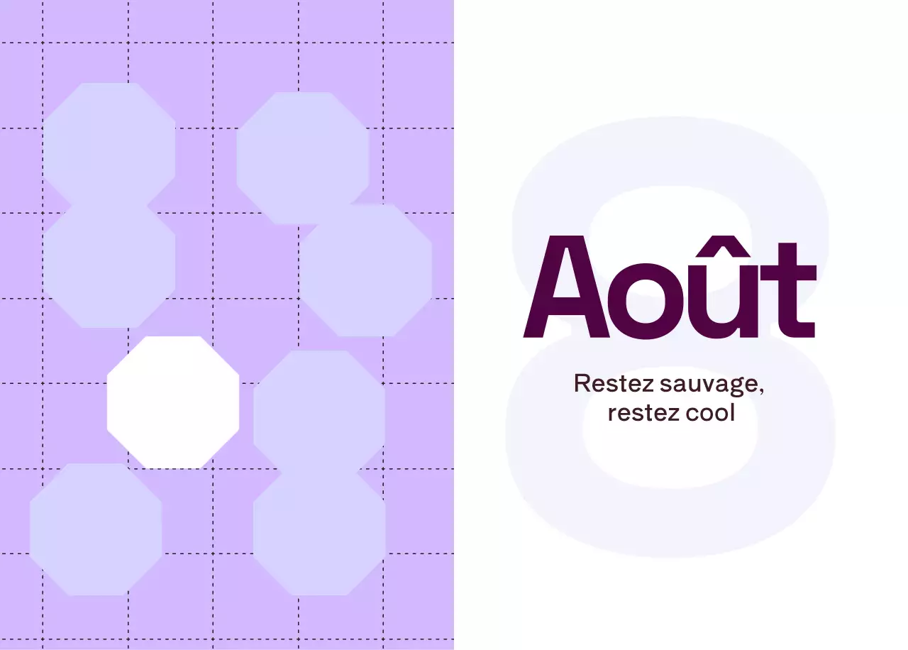 Calendrier moderne jaune