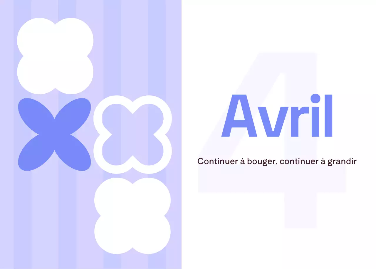 Calendrier moderne jaune