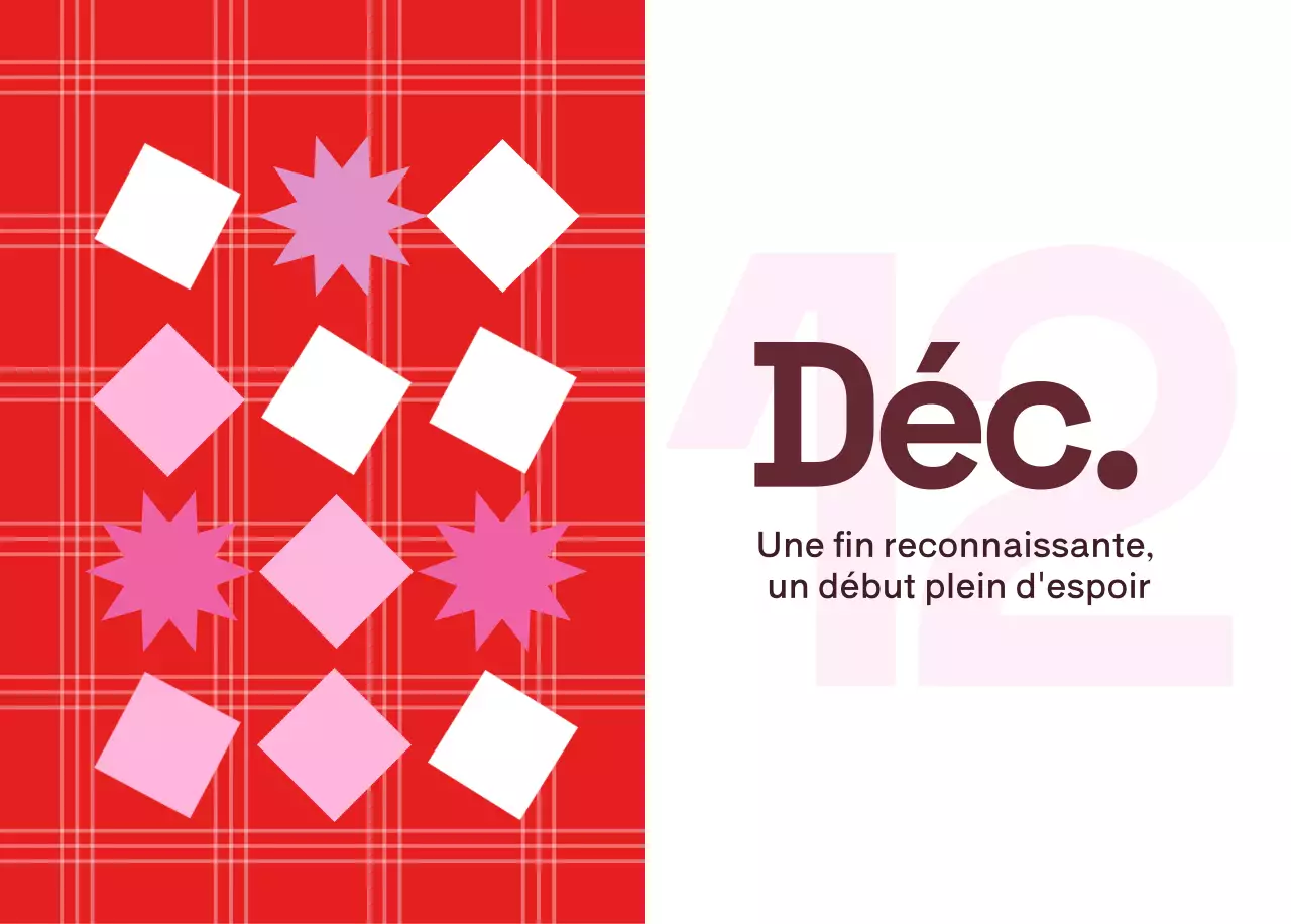 Calendrier moderne jaune