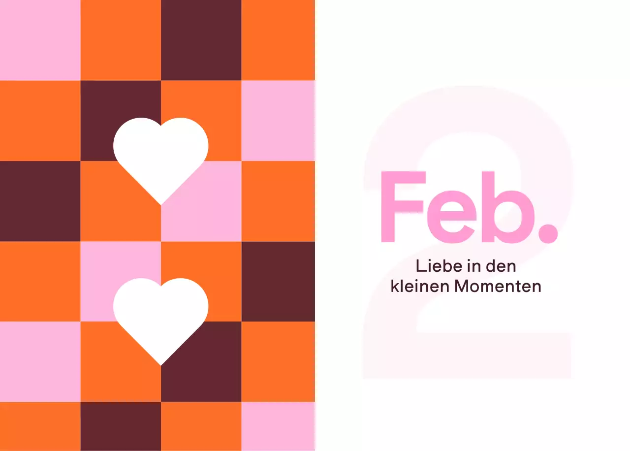 Gelber moderner Kalender Kalender