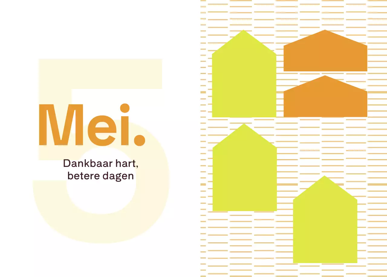 Gele moderne kalenderkalender