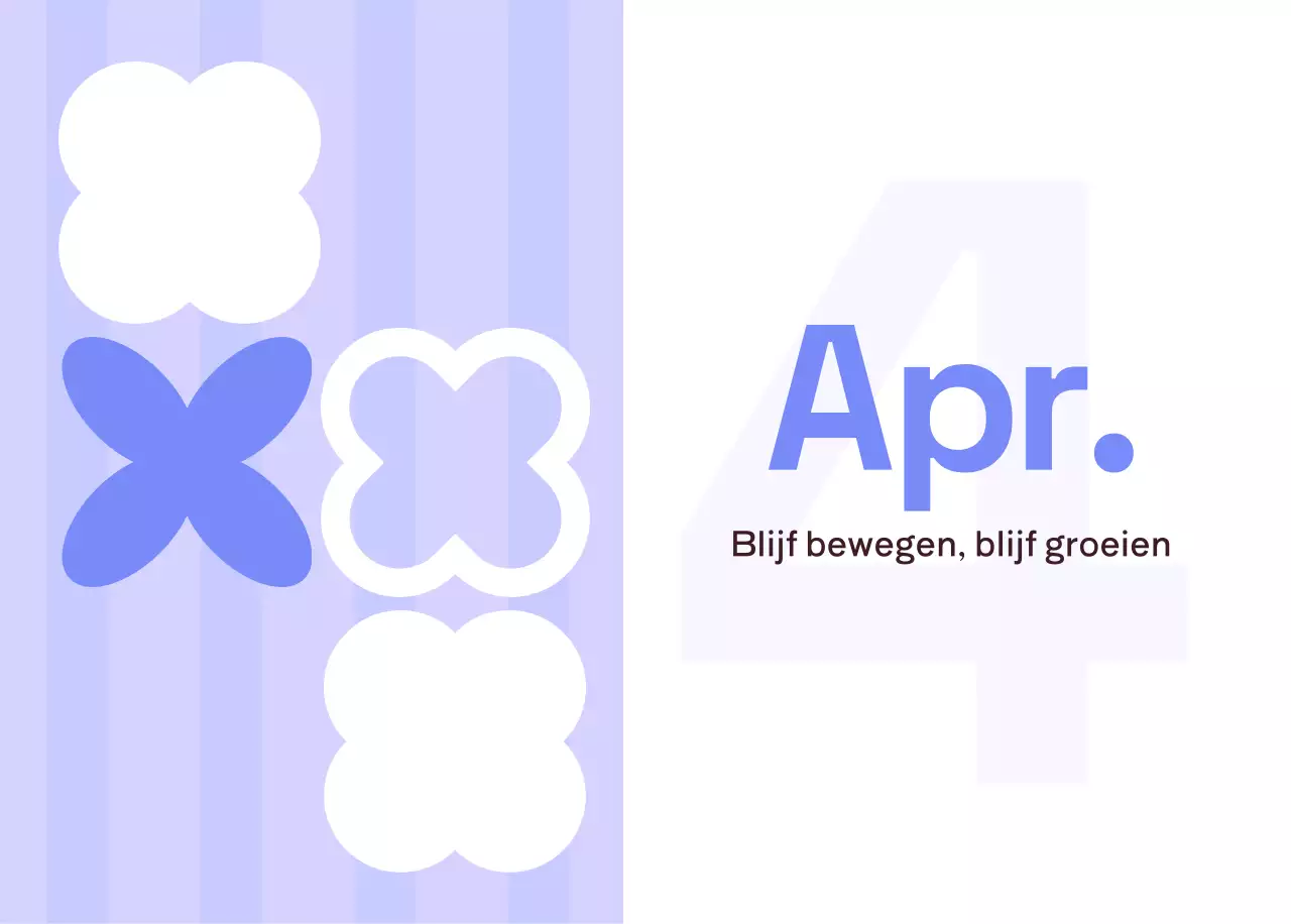 Gele moderne kalenderkalender