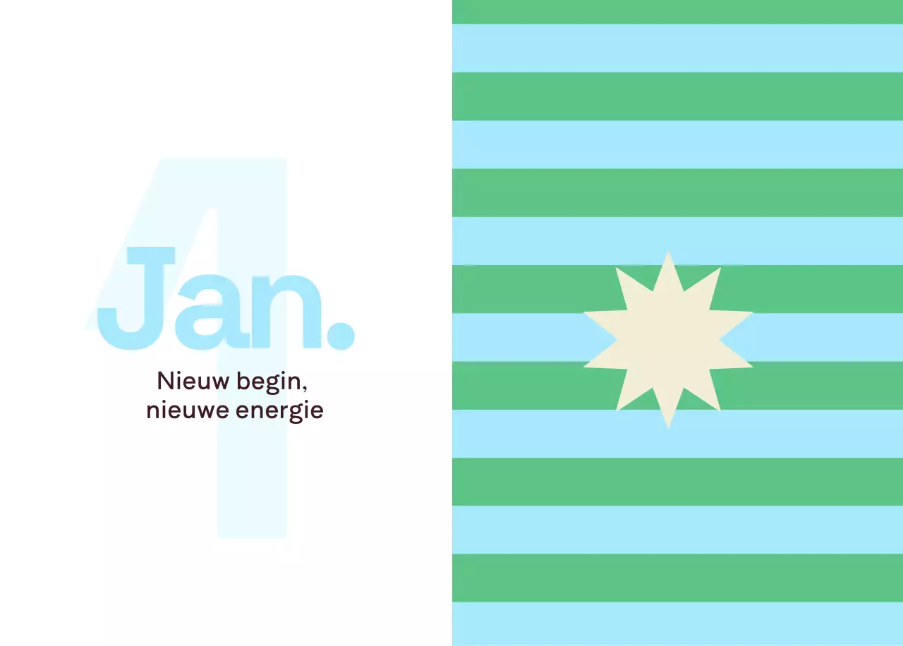 Gele moderne kalenderkalender