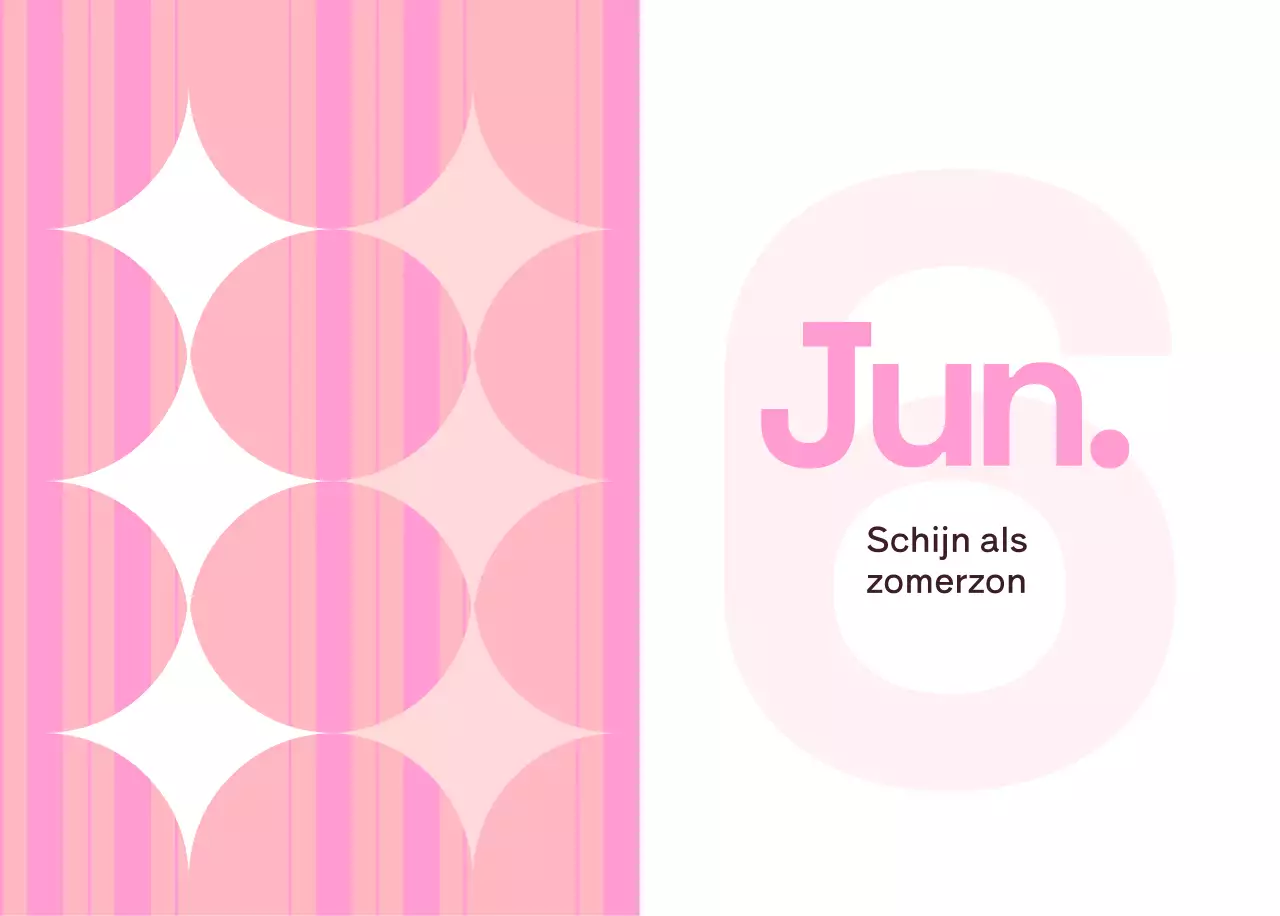 Gele moderne kalenderkalender