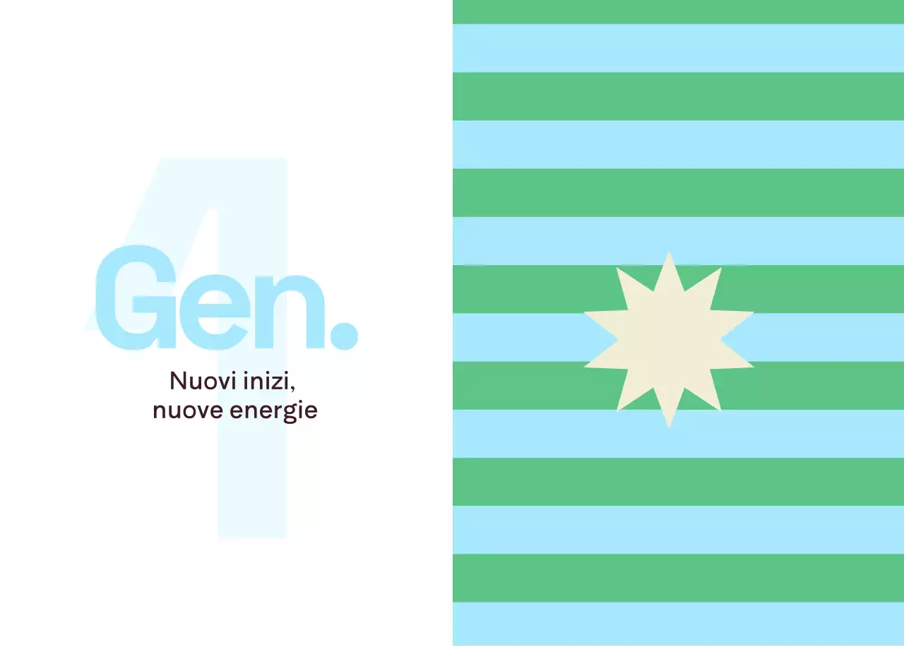 Calendario moderno giallo