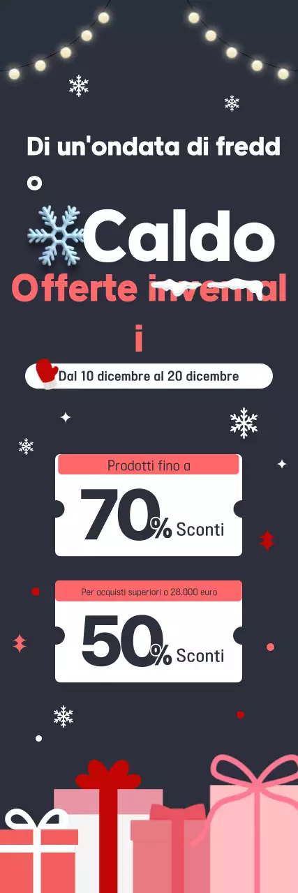 Saldi invernali blu navy