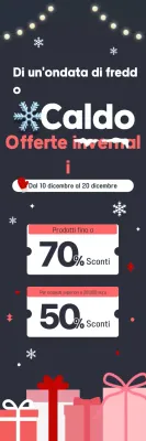 Saldi invernali blu navy