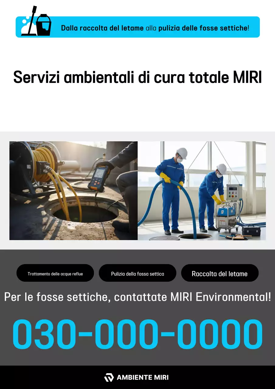 Pubblicità per un ambiente pulito color azzurro cielo