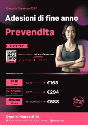 Promozione Pink Modern Fitness