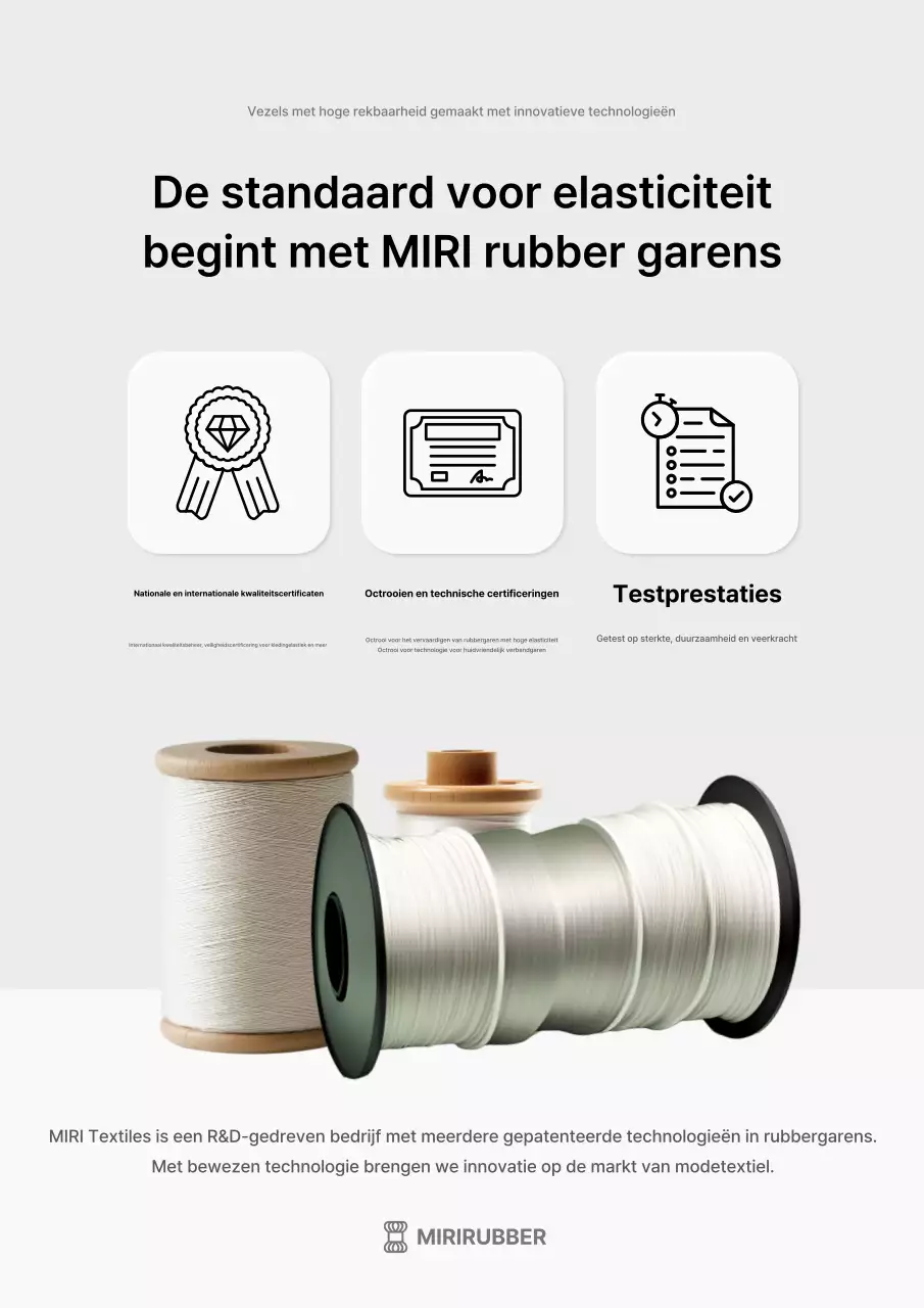 Promotie van grijze moderne textielproducten