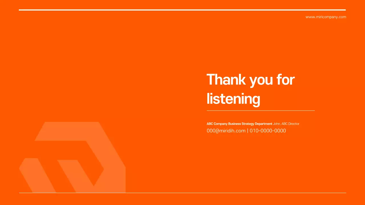 Orange Simple Business Proposal Proposal