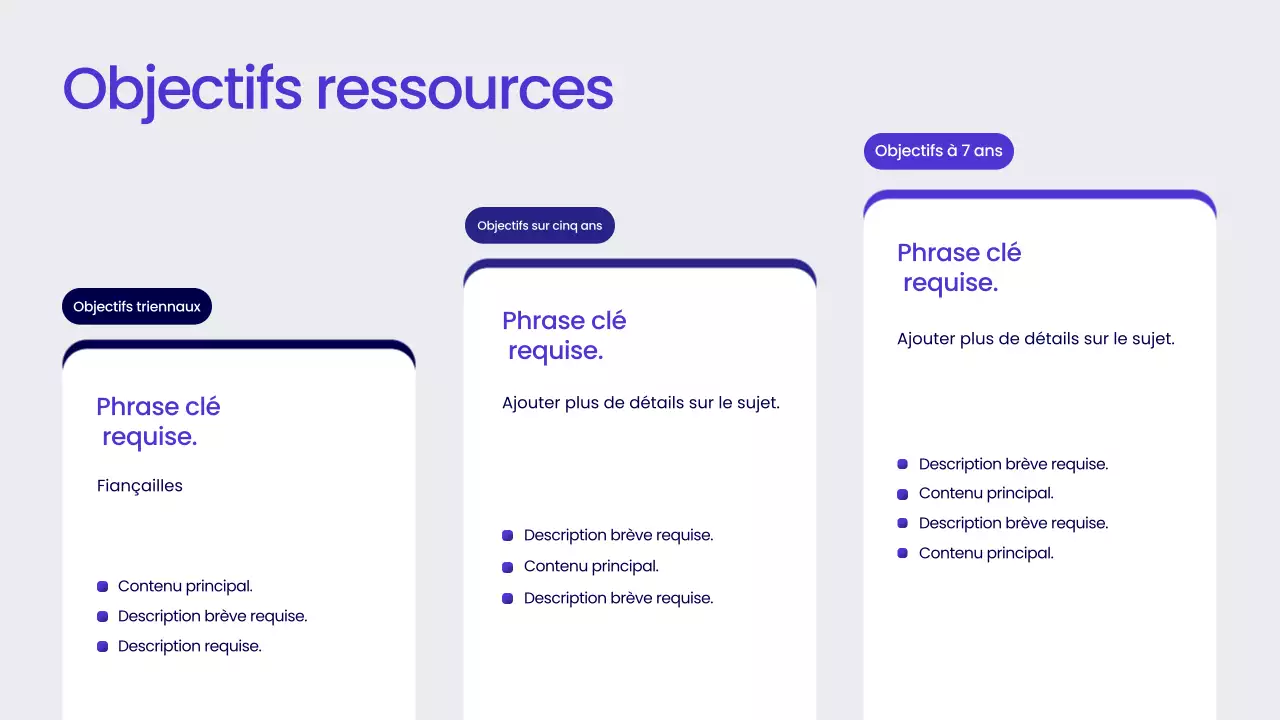 Rapport d'activité moderne bleu